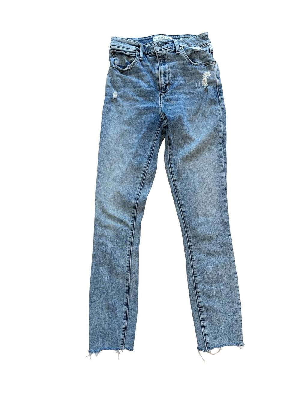 Abercrombie & Fitch The Super Skinny Ankle High Rise Size 24/00R Jeans